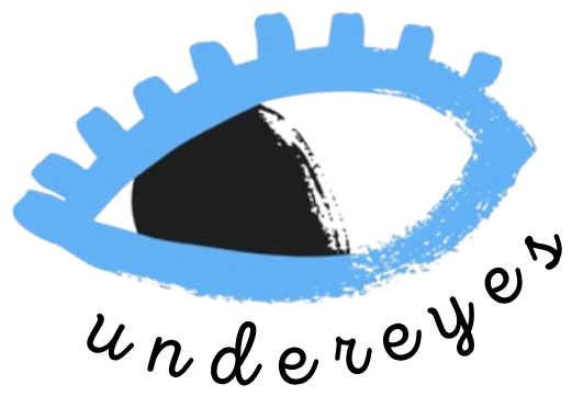 Undereyes logo — a hand-drawn eye mark